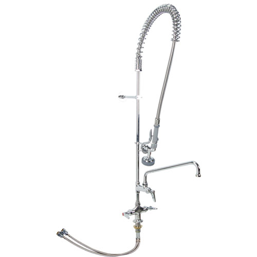 (image for) T&S Brass B-0113-ADF12-B Pre Rinse Deck Mnt w/Add-on Faucet